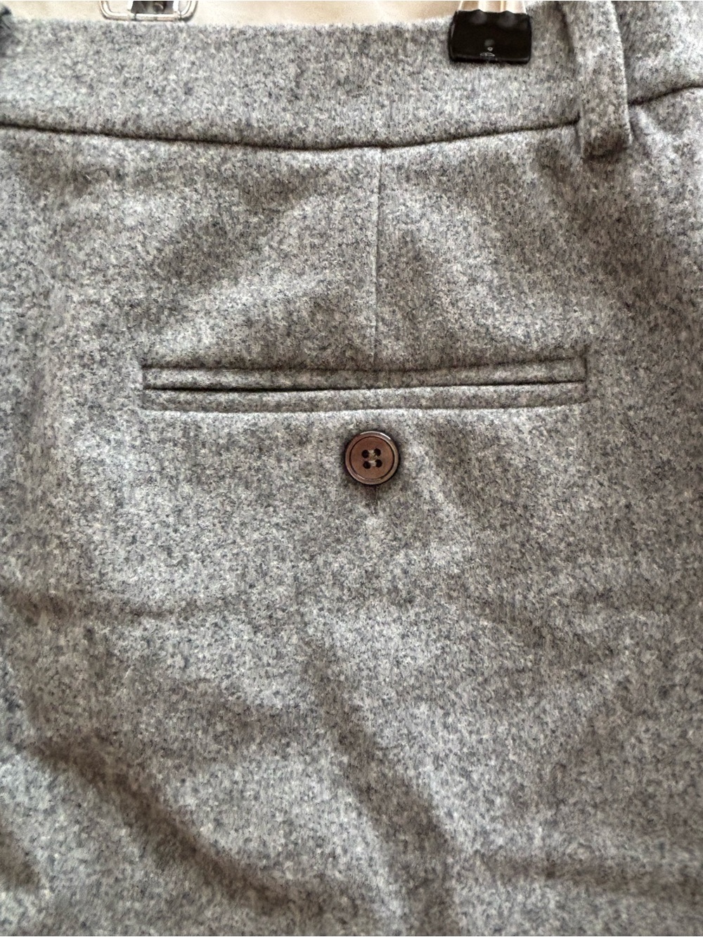 NWT Michael Kors Collection Carolyn Pant Virgin Wool Tapered Trousers Size 4 - Picture 4 of 7